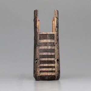 Desert Eagle Yıldız Motif Ceviz Ahşap Silah Kabze