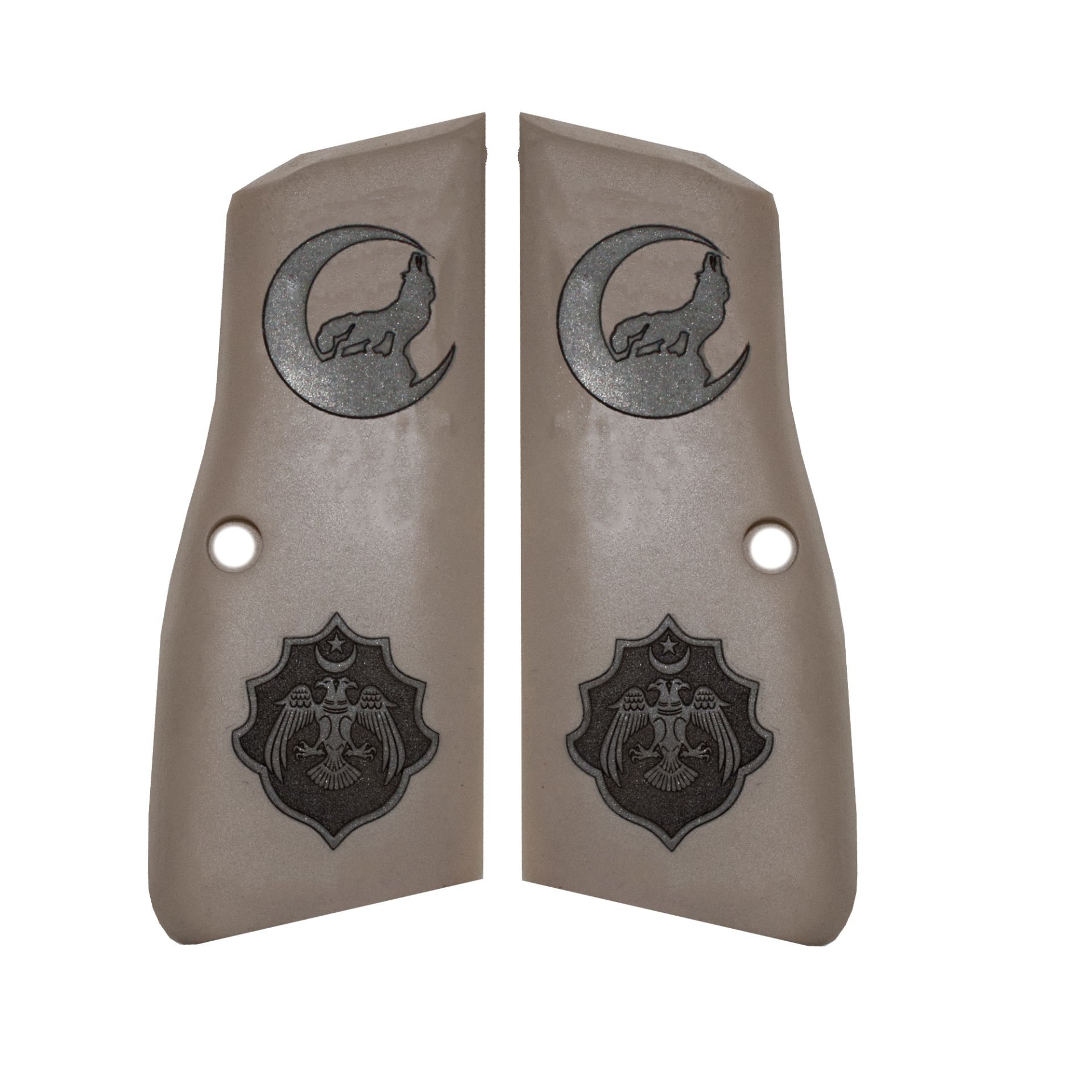 Browning Hp Bej Akrilik Beyaz Metal