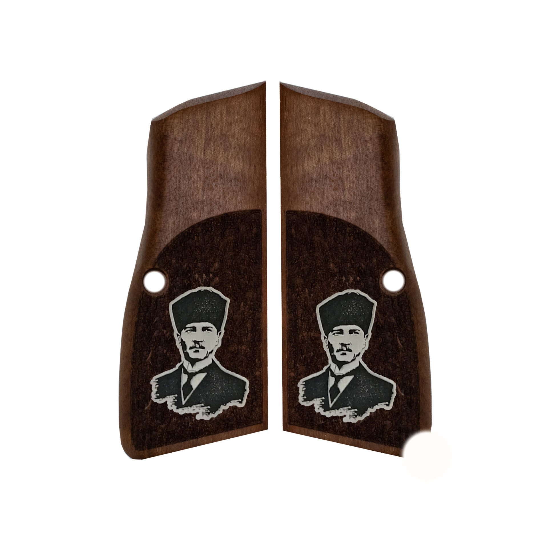 Browning Hp Halkalı Beyaz Metal