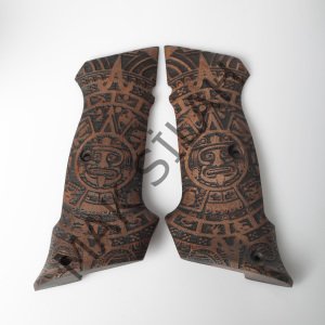 Cz 75 B Atış Maya Ceviz Ahşap Silah Kabze