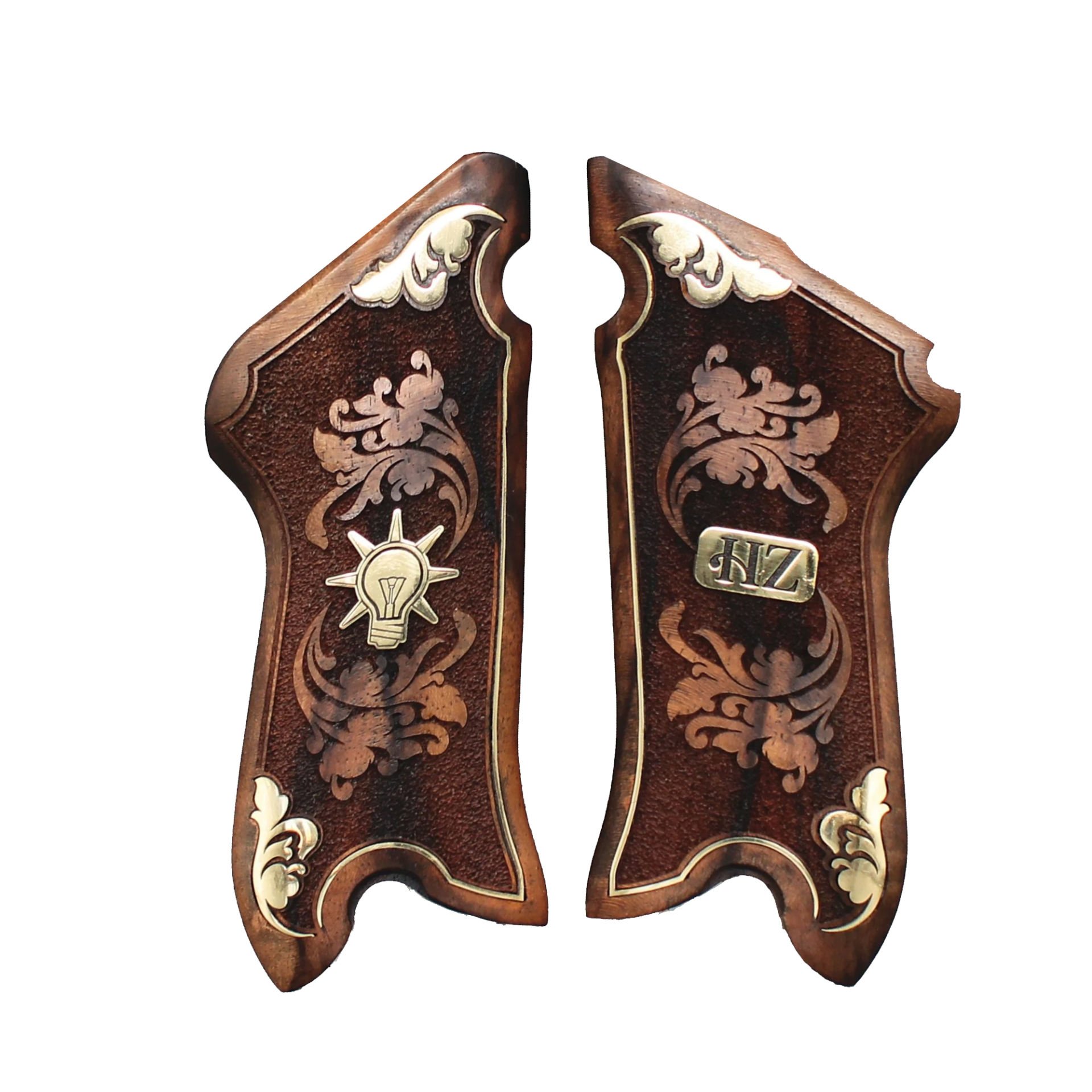 Luger P08 Sarı Metal
