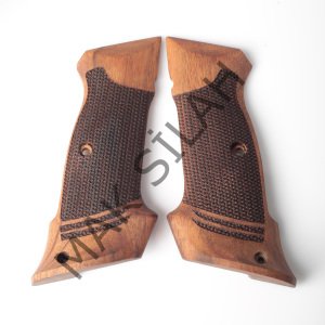 Cz 75 B 85 B Atış Nokta Ceviz Ahşap Silah Kabze