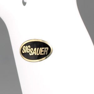 Sig Sauer P 226 Beyaz Pleksi Siyah Mineli Sarı Logo