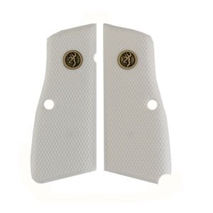 Browning Hp Halkalı Beyaz Akrilik Sarı Metal