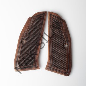 Cz Shadow 2 Atış Nokta Motif Ceviz Ahşap Silah Kabze