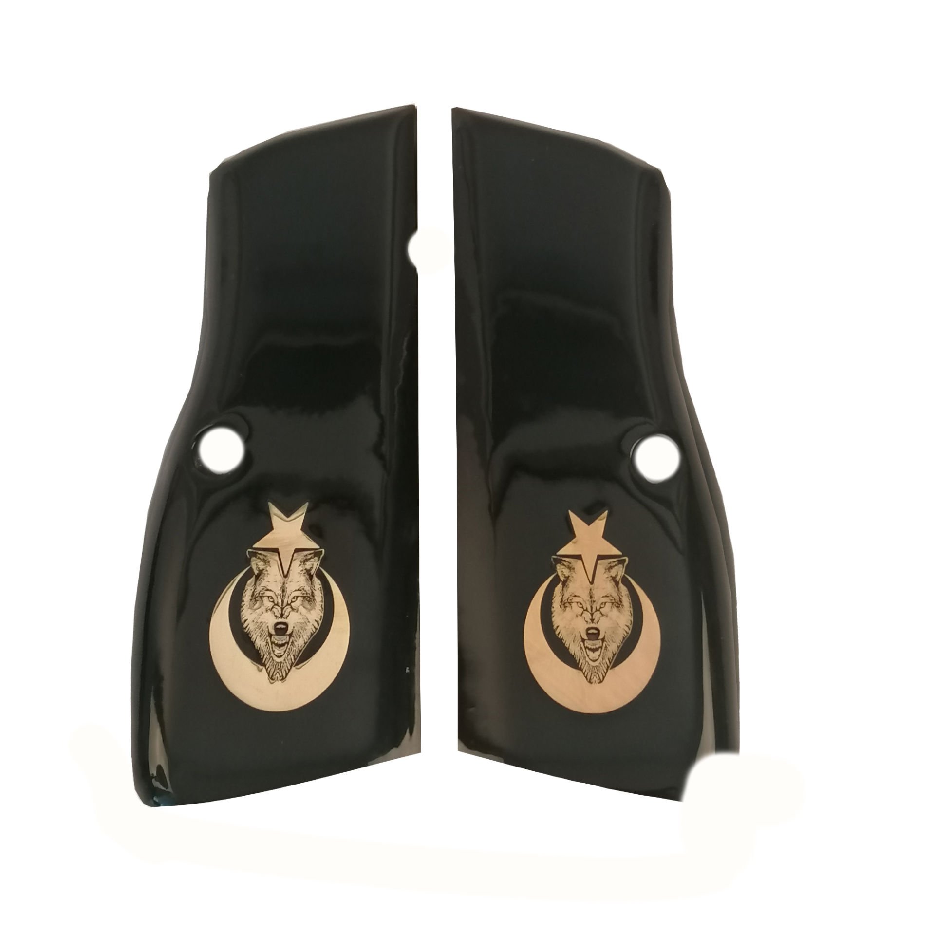 Browning Hp Halkalı Siyah Akrilik Sarı Metal