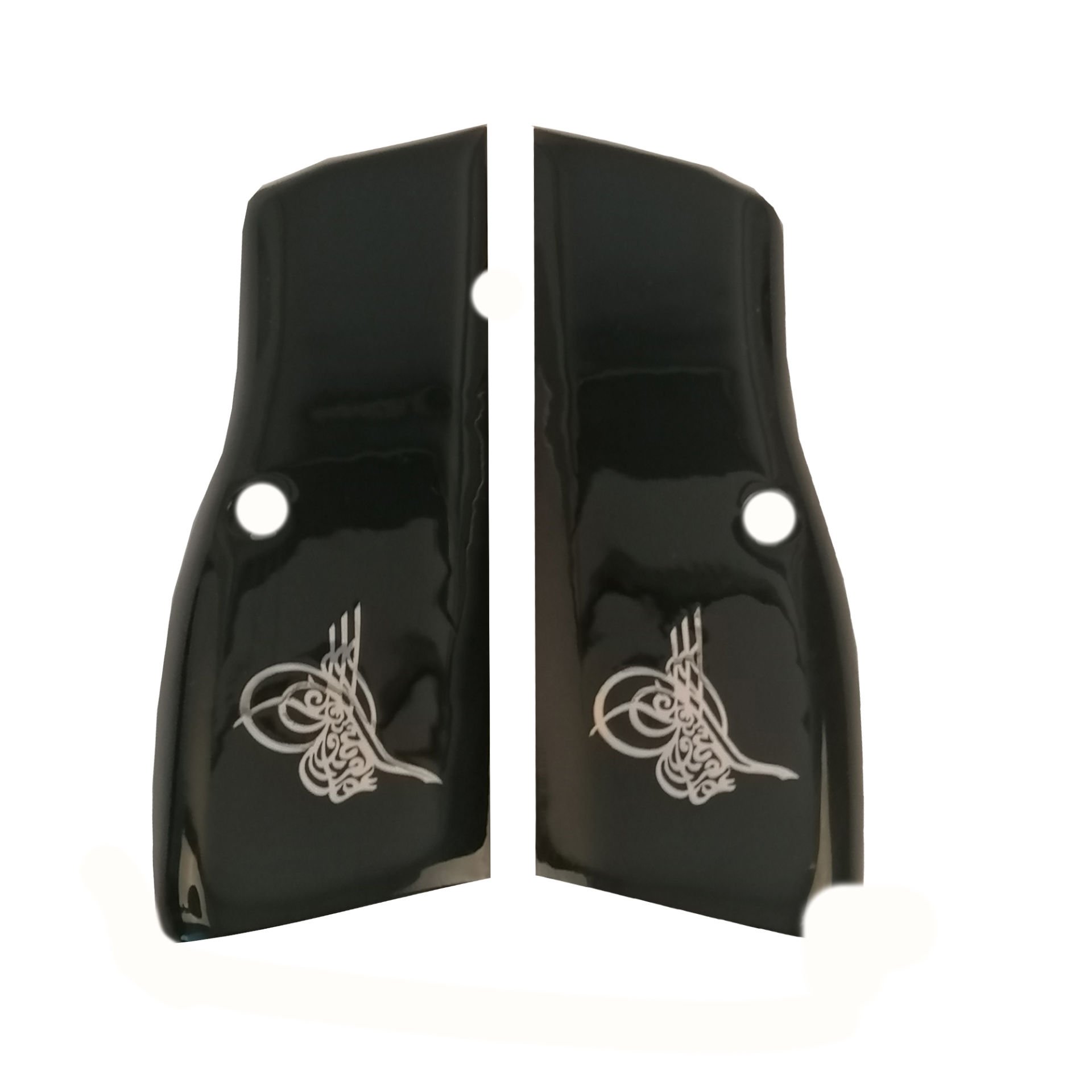 Browning Hp Halkalı Siyah Akrilik Beyaz Metal