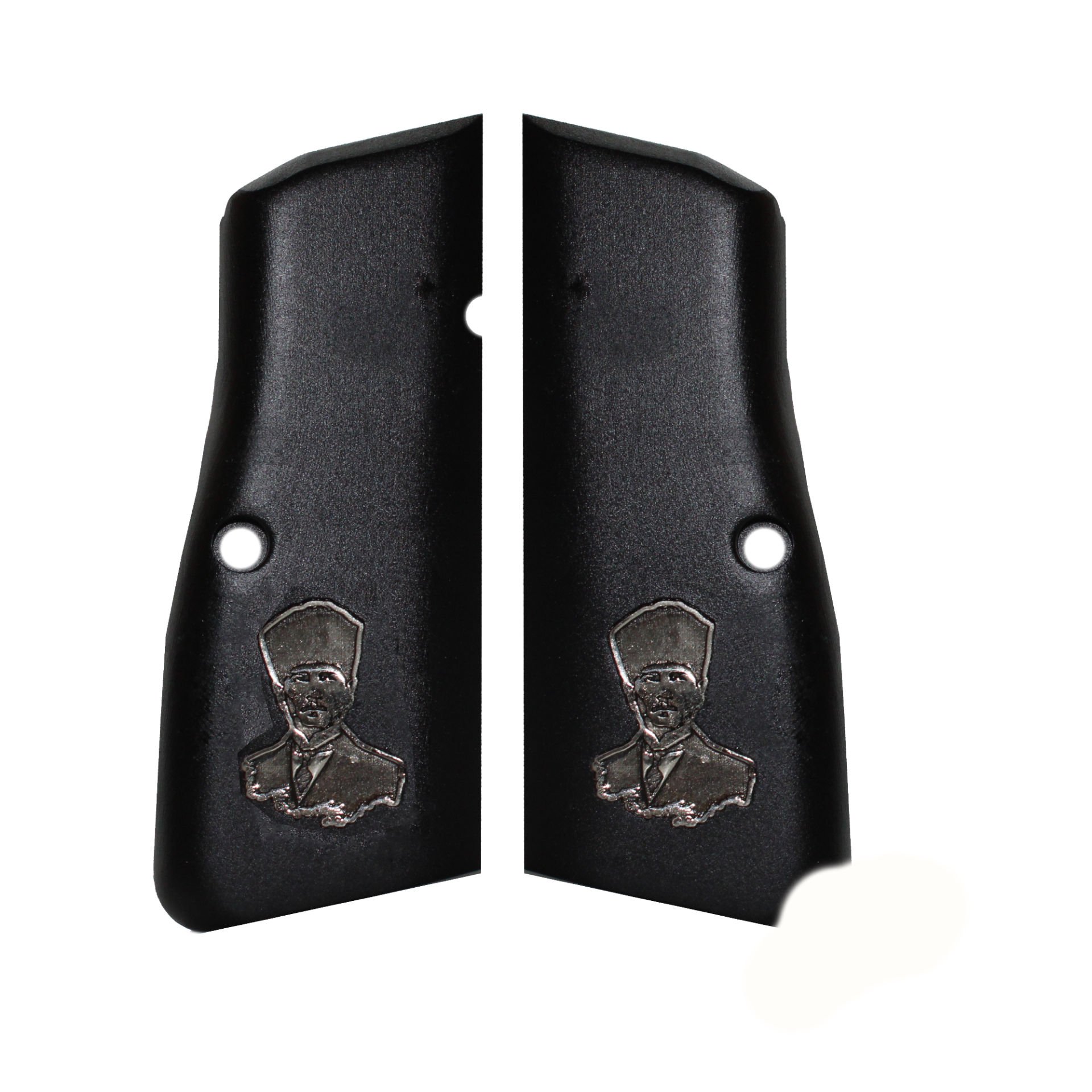 Browning Hp Halkalı Siyah Akrilik Beyaz Metal