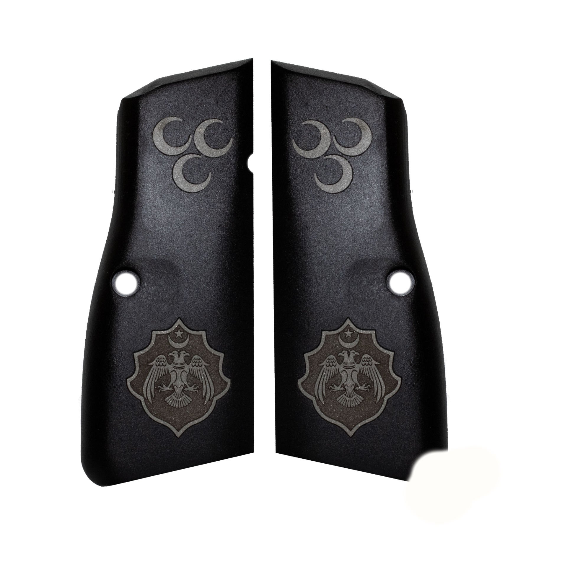 Browning Hp Halkalı Siyah Akrilik Beyaz Metal