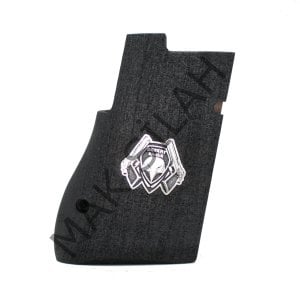 Desert Eagle Beyaz Metal Arma Kartal Ceviz Ahşap Silah Kabze
