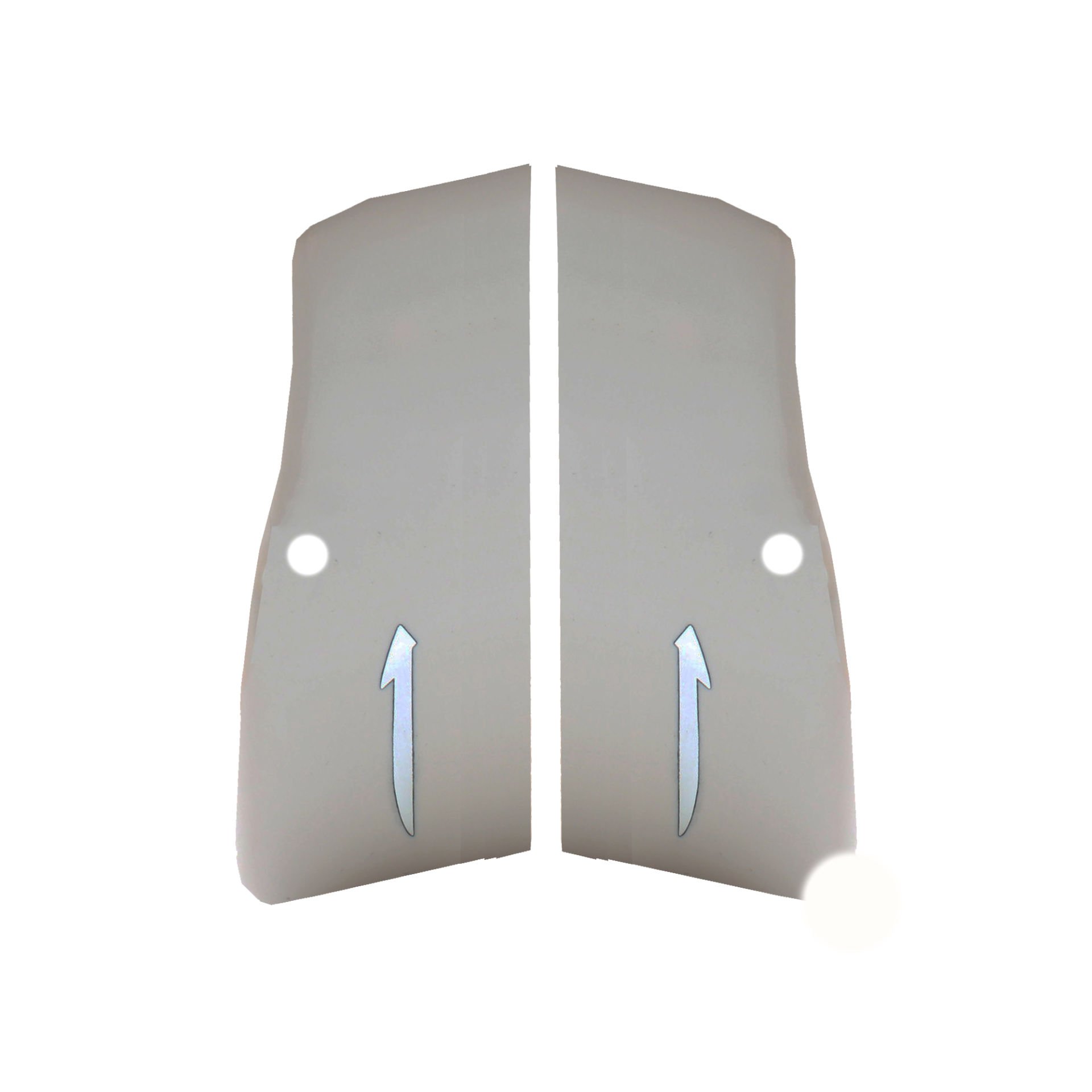 Browning Hp Halkalı Beyaz Akrilik Beyaz Metal