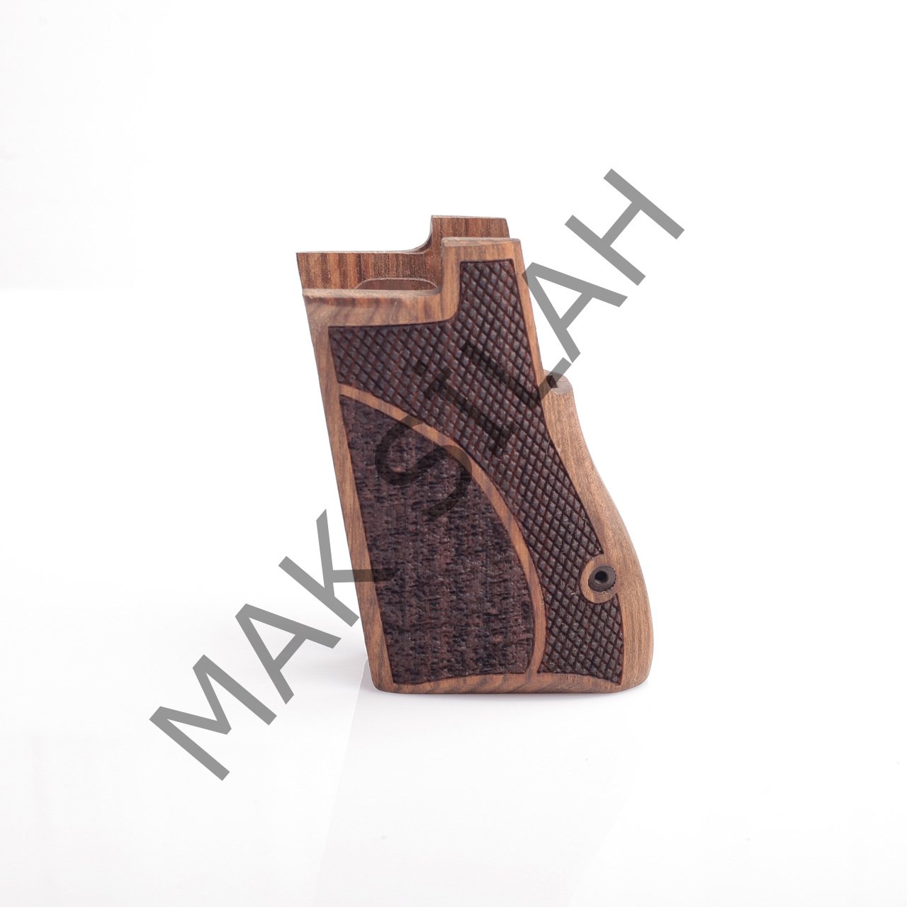 Desert Eagle Çift Motif Ceviz Ahşap Silah Kabze