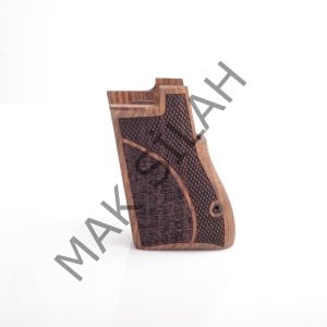 Desert Eagle Çift Motif Ceviz Ahşap Silah Kabze