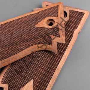 Sarsılmaz K 245 Baklava Motif Ceviz Ahşap Silah Kabze