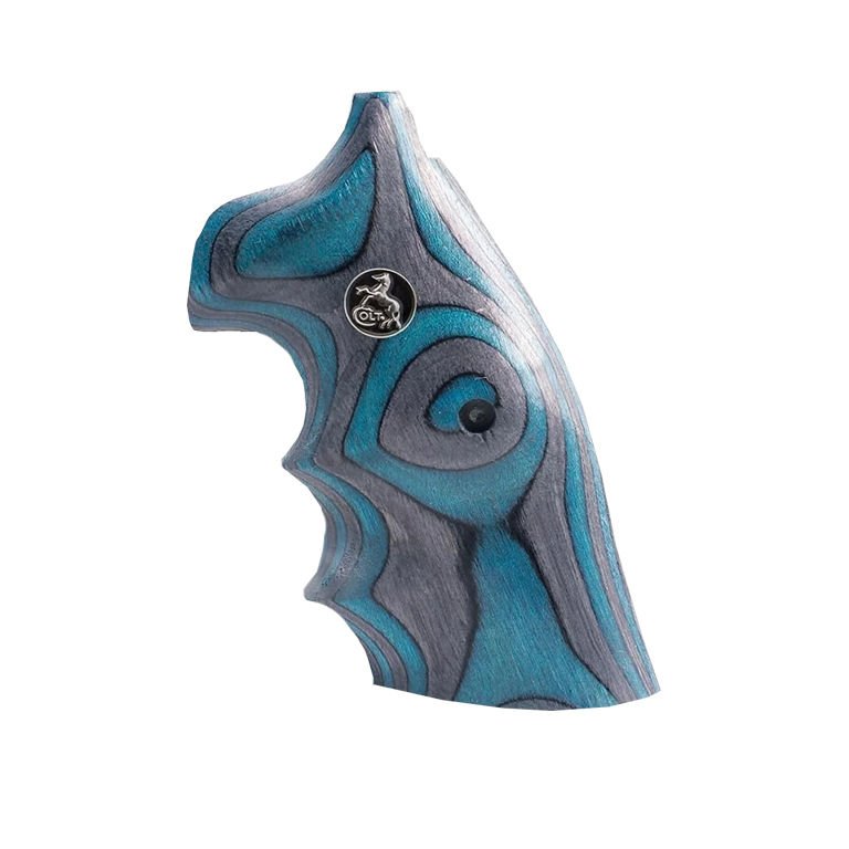 Colt Python Mavi Lamine Beyaz Metal
