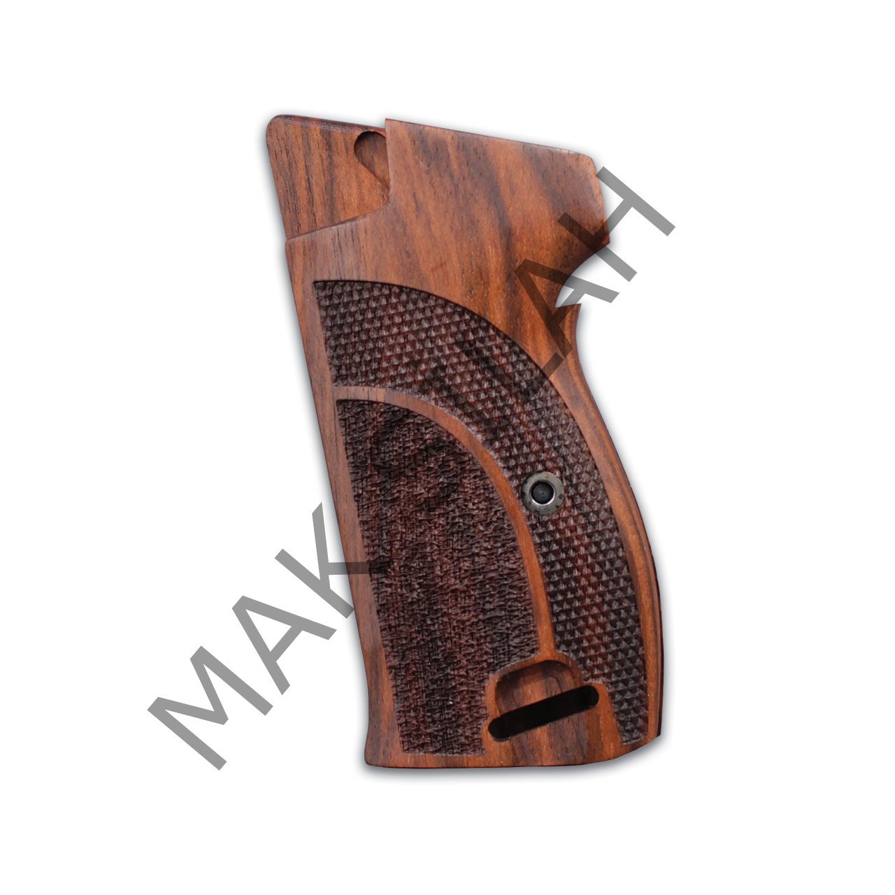 Sig P 210 Ortapedik Çift Kesik Motif Ceviz Ahşap Silah Kabze