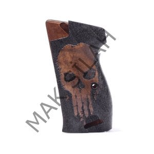 Sig P 210 Ortapedik Halkalı Punisher Ceviz Ahşap Silah Kabze