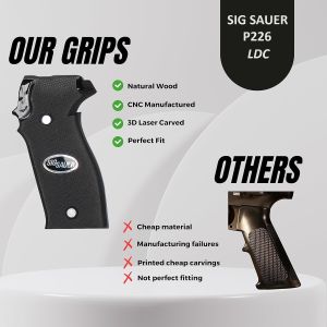 P 226 LDC 2 Pleksi Beyaz Metal