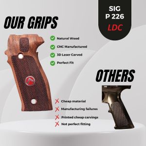 P 226 LDC 2 Beyaz Metal Mineli