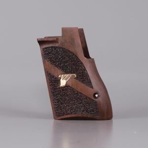 Desert Eagle Sarı Metal Kartal Pütürlü Ceviz Ahşap Silah Kabze