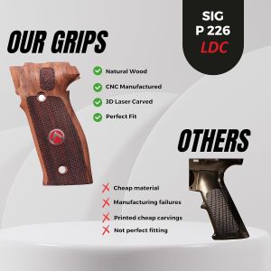 P 226 LDC 2 Beyaz Metal Mineli