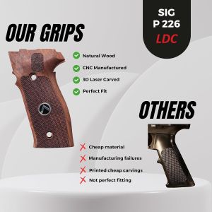 P 226 LDC 2 Beyaz Metal Mineli