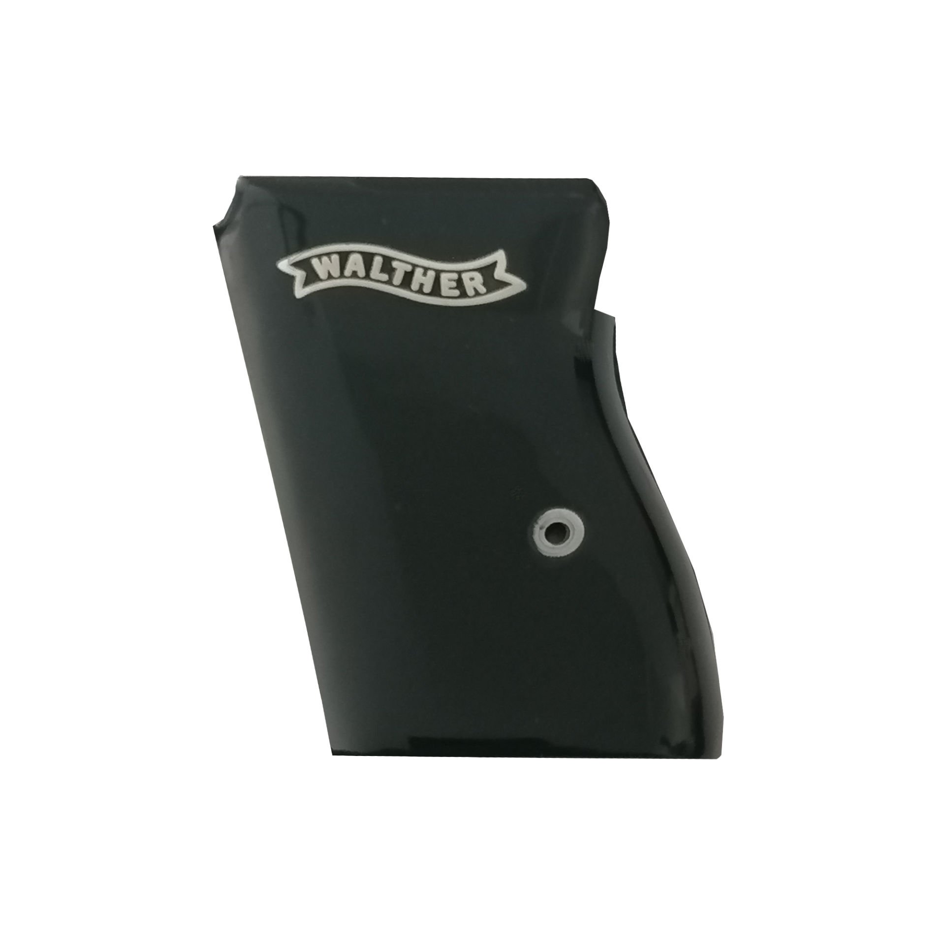 PPK 7,65 Akrilik Siyah Beyaz Metal