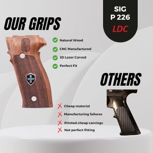 P 226 LDC 2 Beyaz Metal Mineli