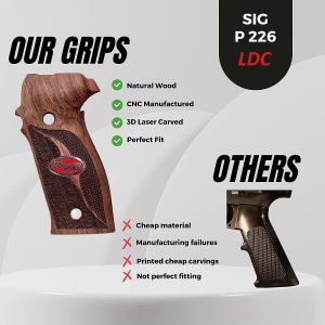 P 226 LDC 2 Beyaz Metal Mineli