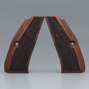 Cz 75 B Sport Cz Arma Nokta Motif Ceviz Ahşap Silah Kabze
