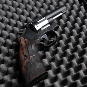 Smith & Wesson 38 Special CTG // Siyah Cerekote kaplama Krom Detaylar kök Kabze tasarım