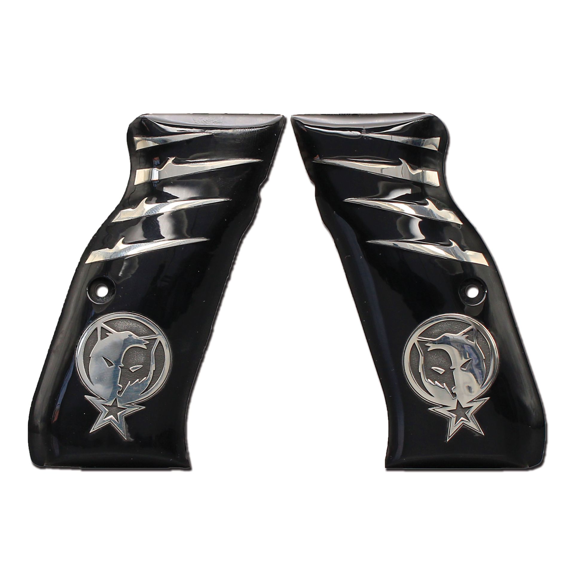 Sarsılmaz Light Beyaz Metal Arma Kurt Pençe Akrilik Silah Kabze