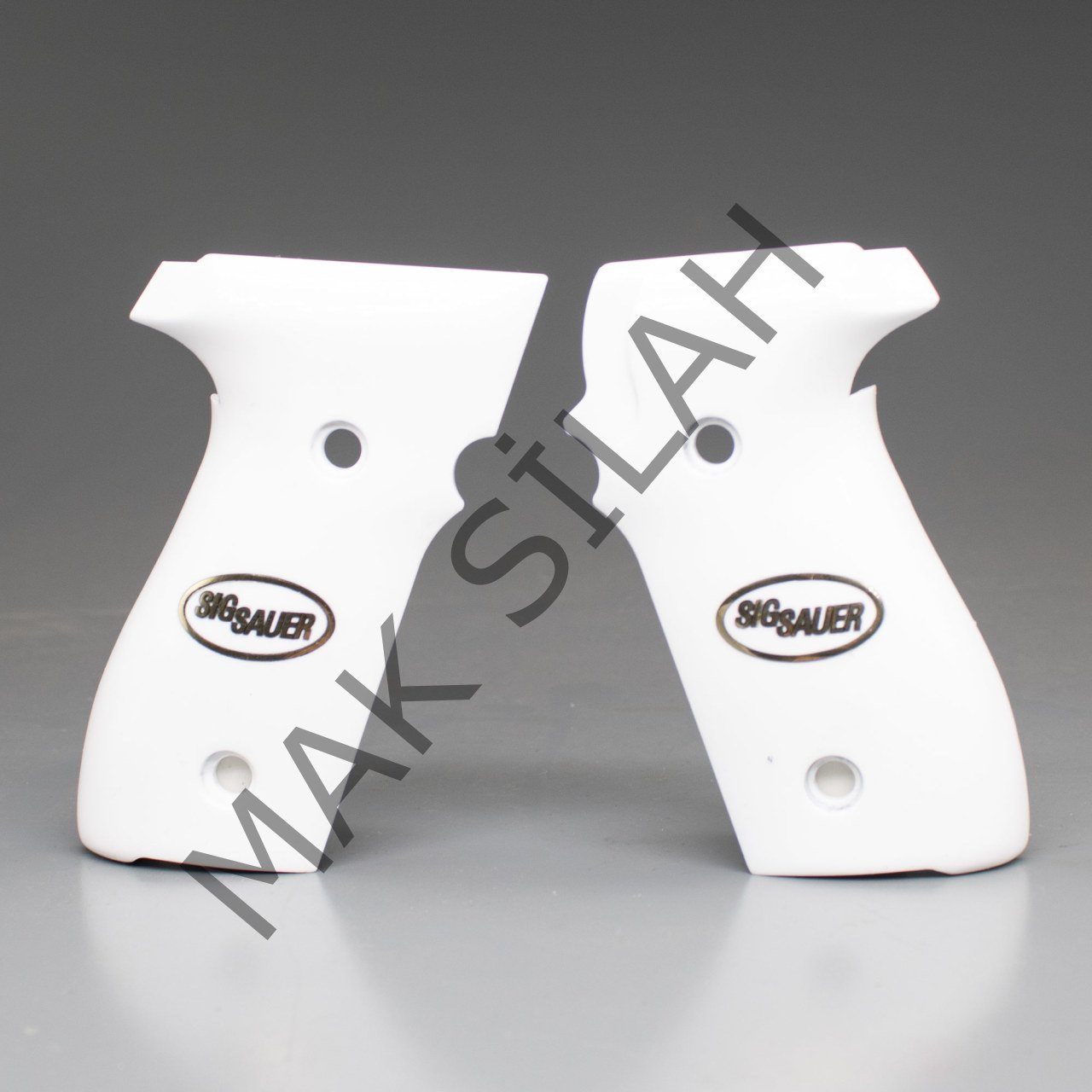 Sig Sauer P 228 P 229 Beyaz Metal Arma Beyaz Akrilik Silah Kabze