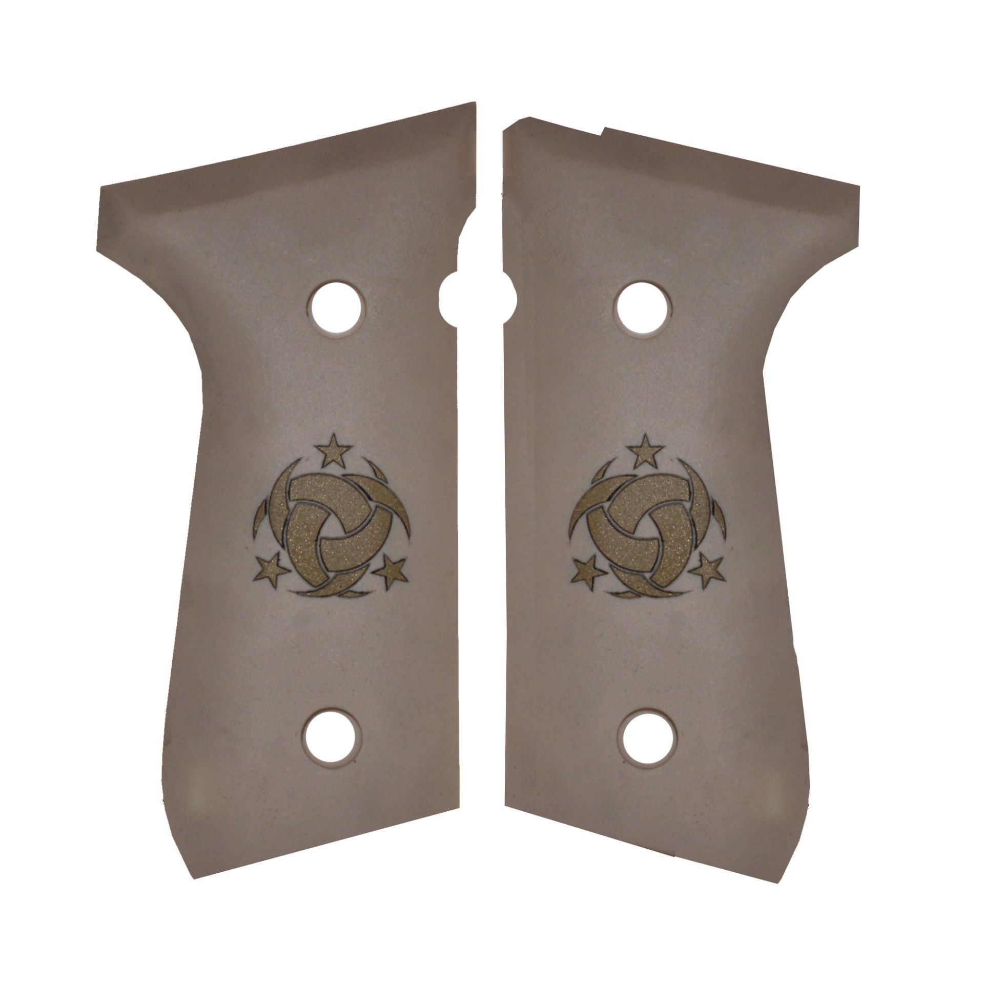 92 FS Bej Akrilik Sarı Metal