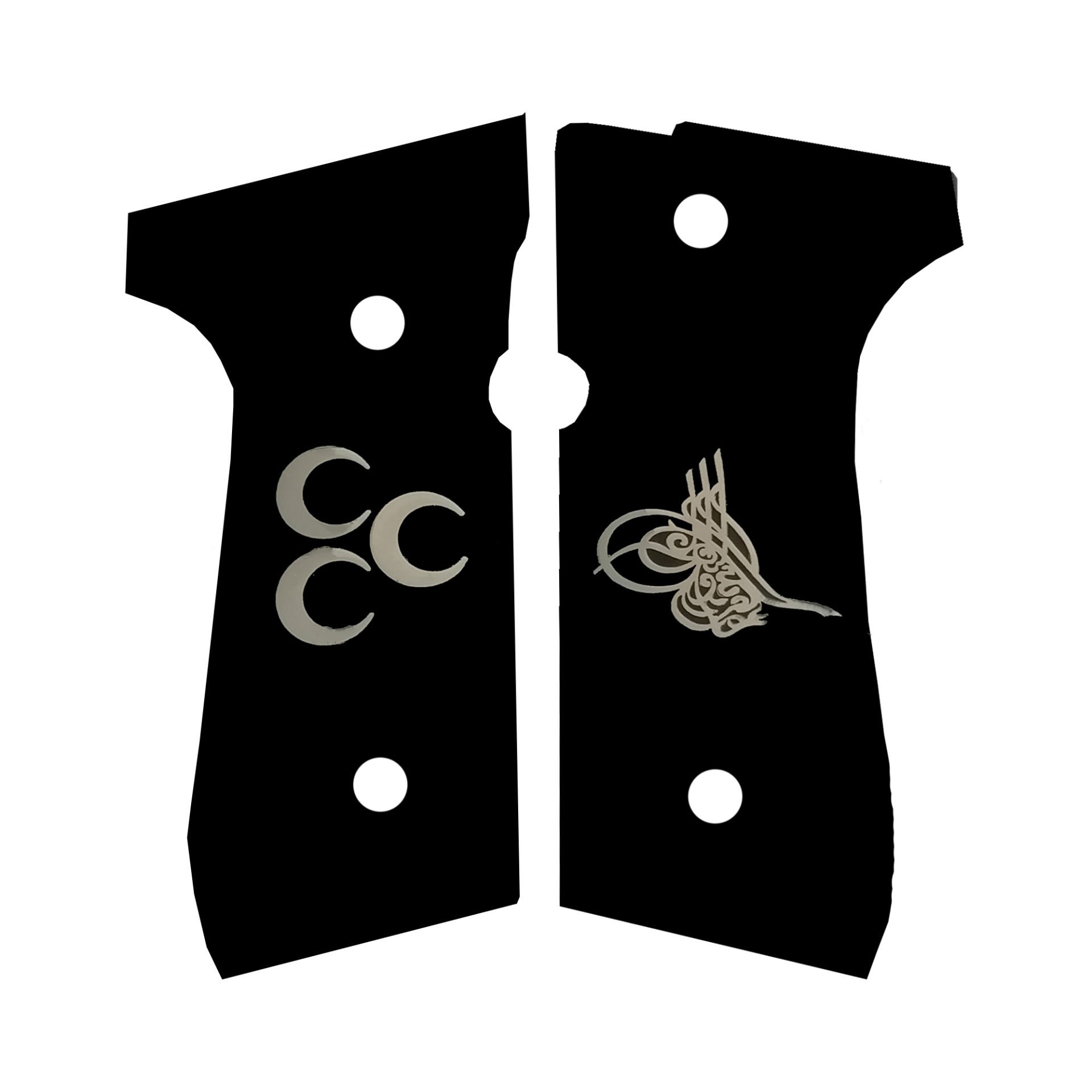 92 FS Siyah Akrilik Sarı Metal