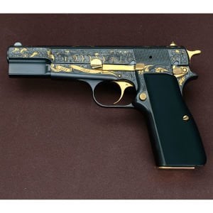 Browning MK3 // Fetih 1453 -Sarı Titanyum,3D Özel Gravür