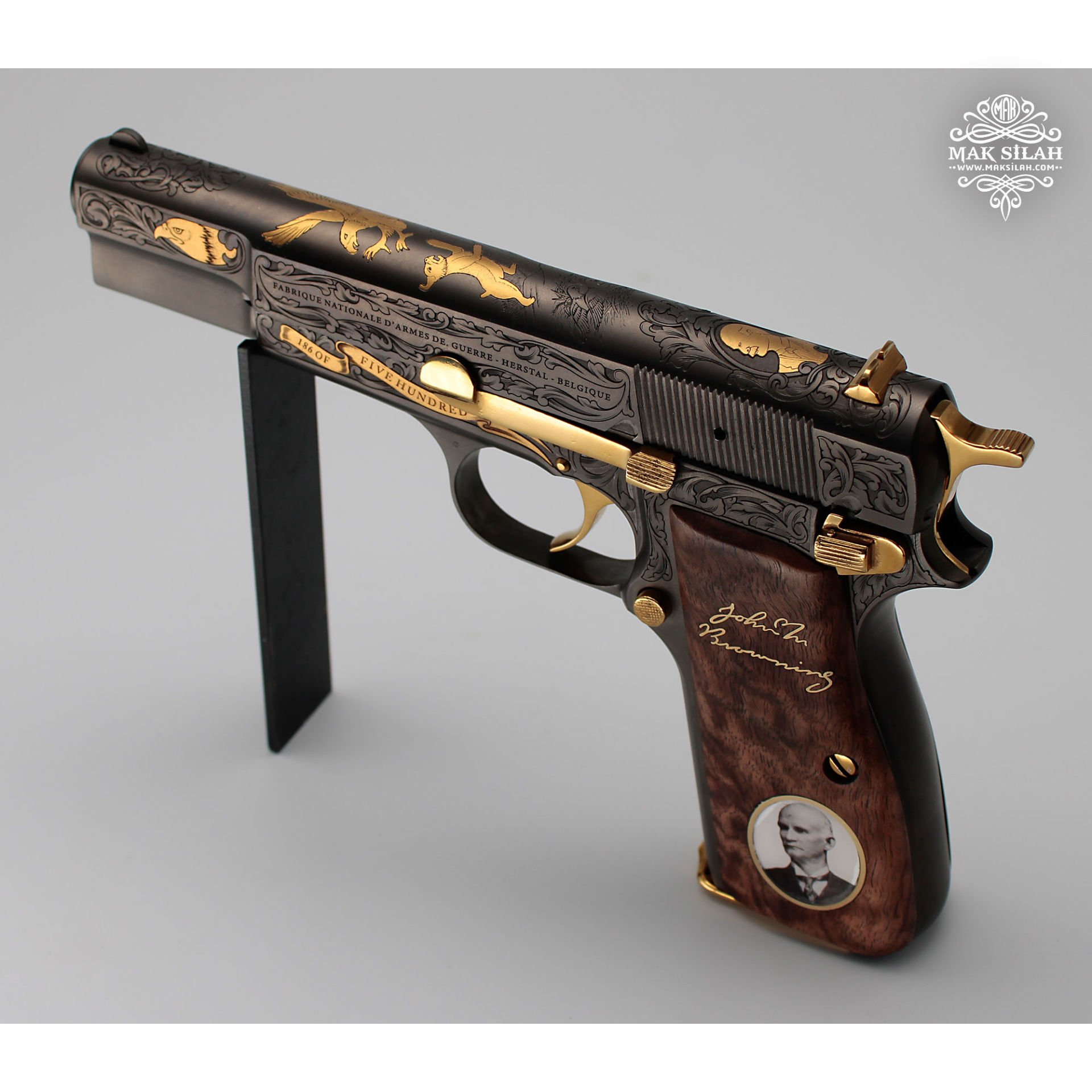 Browning MK3 // John Browning Özel Gravür