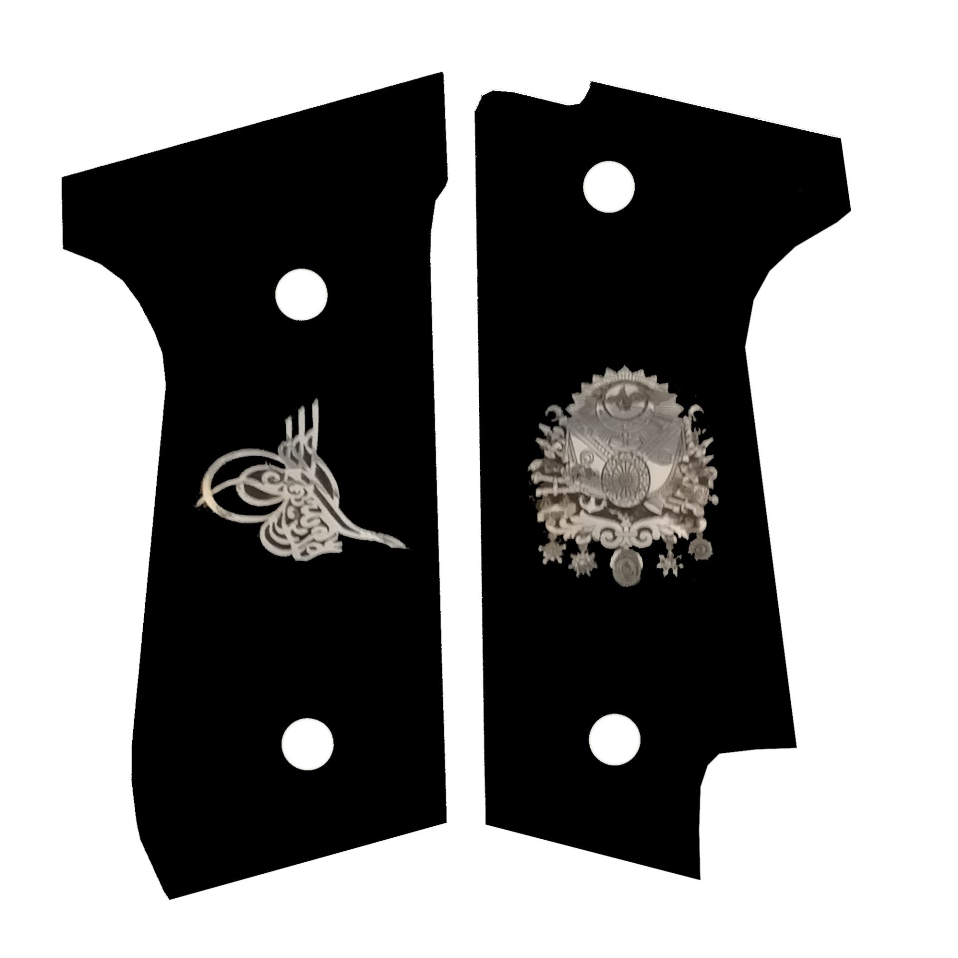 92 S Siyah Akrilik Sarı Metal