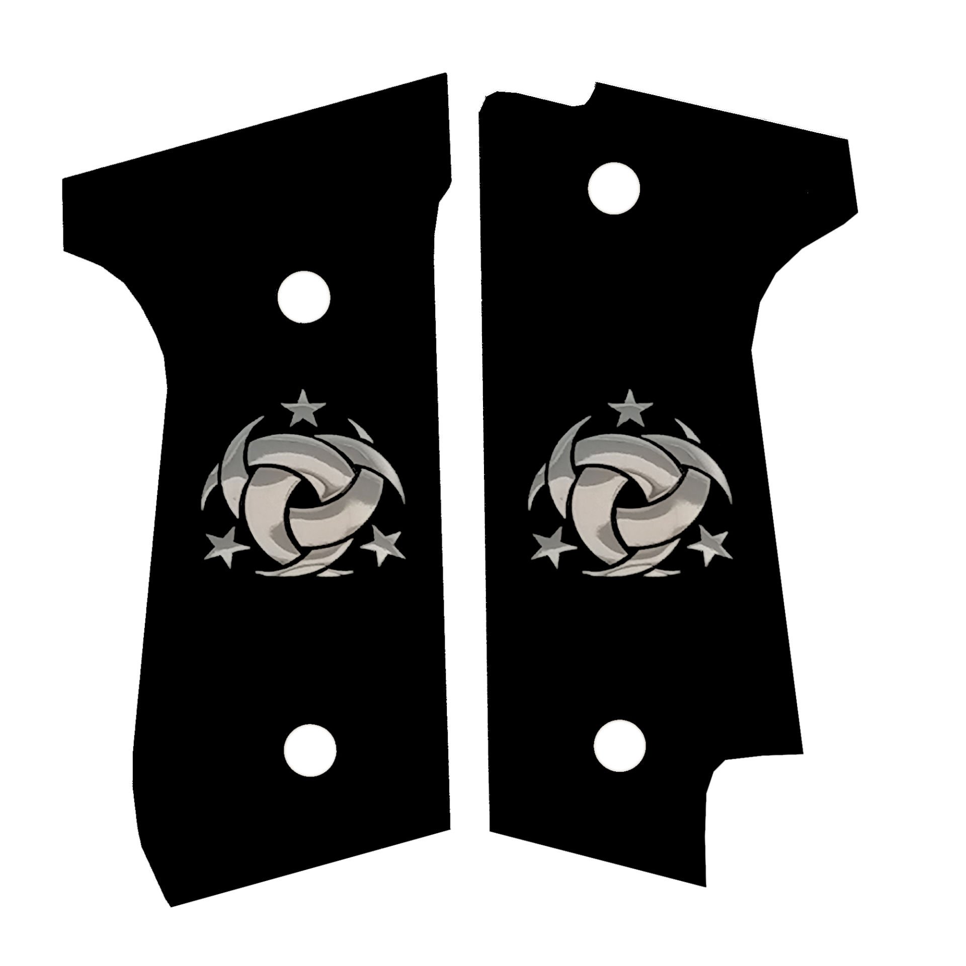 92 S Siyah Akrilik Sarı Metal