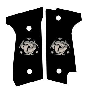 92 S Siyah Akrilik Sarı Metal