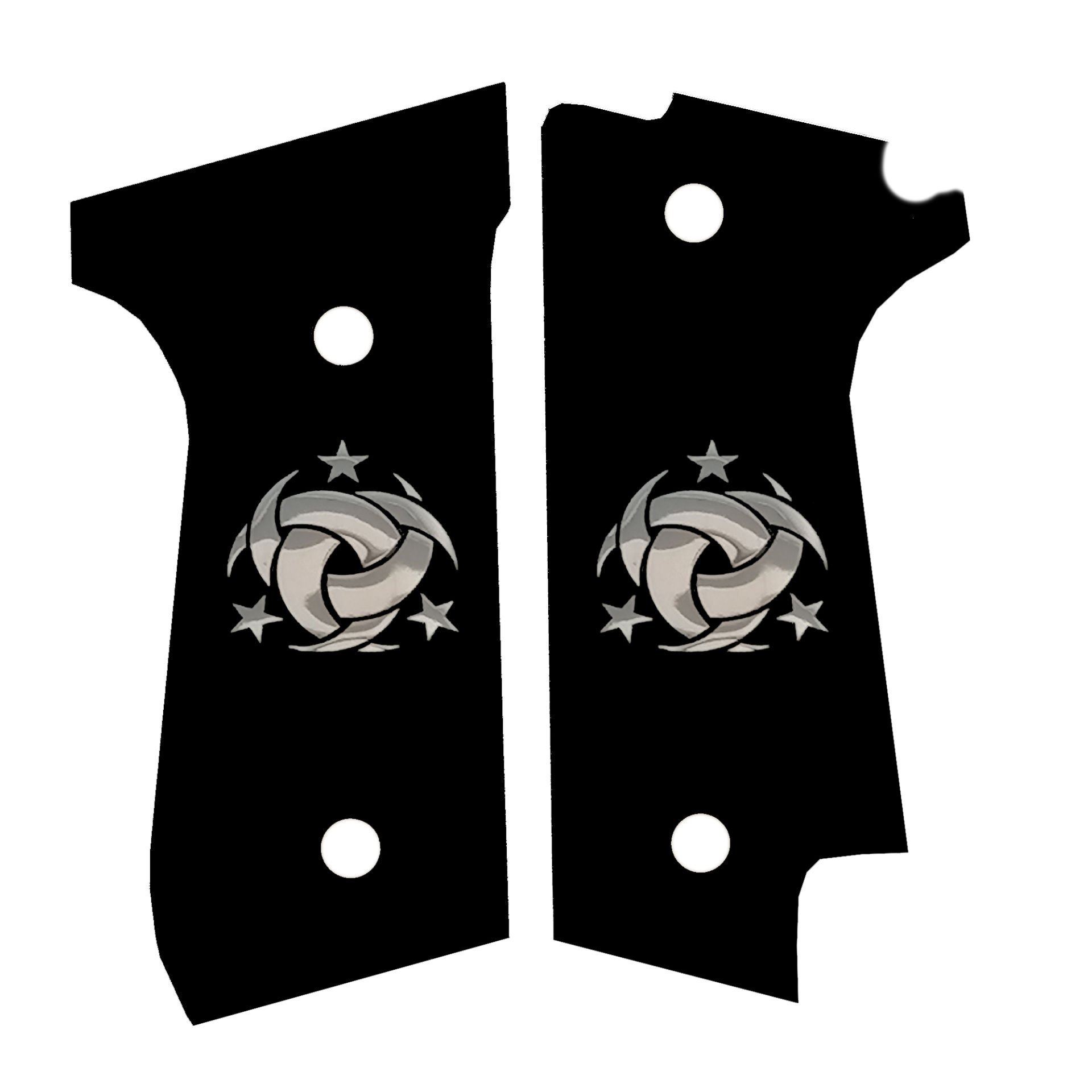 92 S Siyah Akrilik Sarı Metal