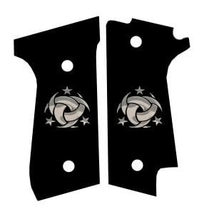92 S Siyah Akrilik Sarı Metal