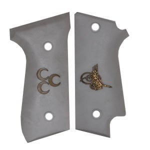 92 S Beyaz Akrilik Sarı Metal