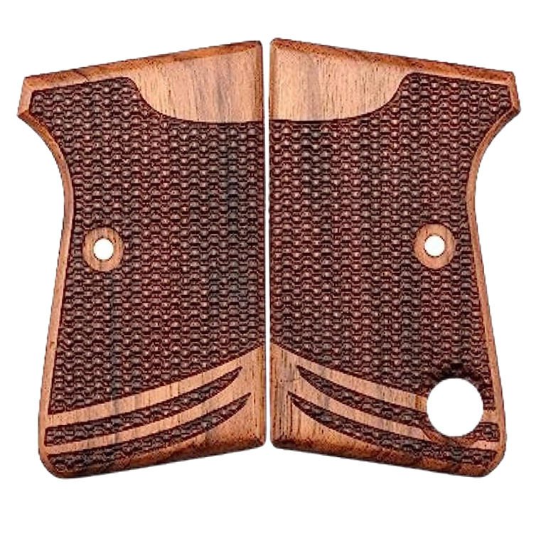 Astra Cub 6.35 Balık Pulu Motif Ceviz Ahşap Silah Kabze